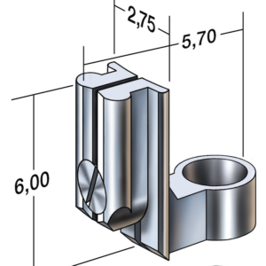 Dental-Geschiebe Patrize inkl. Aktivierschraube