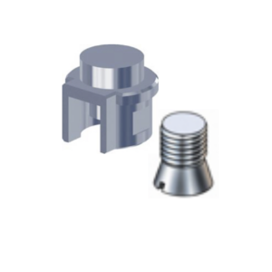 Gewindekappe INOX für Dental-Geschiebe